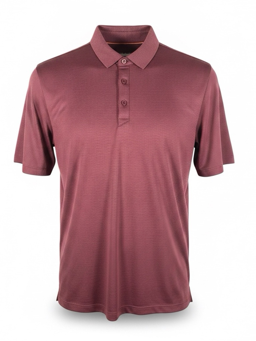 Modern Ambition Mens Technical Polo Shirt Burgundy Red Golf M
